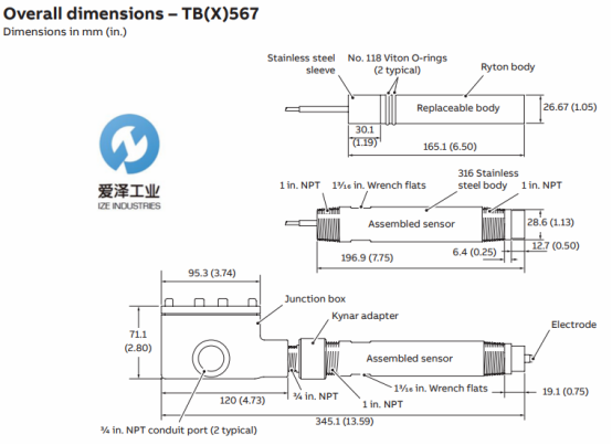 ABB PH電極TB567系列 愛澤工業(yè) izeindustries.png ABB PH電極TB567系列 愛澤工業(yè) izeindustries.png