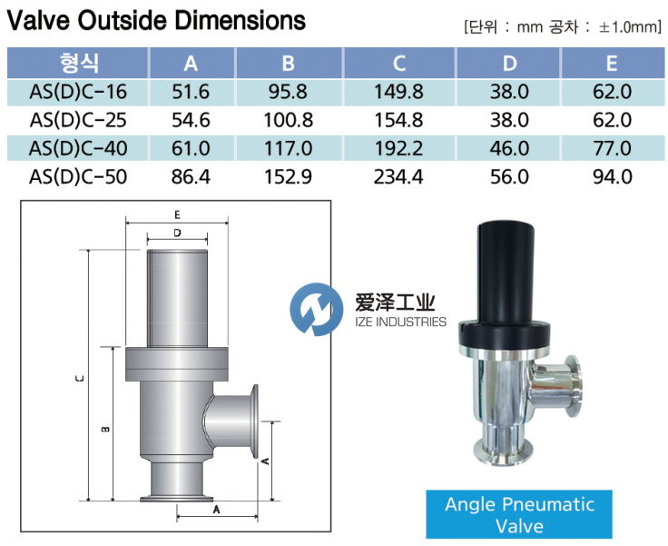 SPACE SOLUTIONS氣動閥ASC-25K-WA1SJ15E1905-10 愛澤工業(yè) ize-industries.png SPACE SOLUTIONS氣動閥ASC-25K-WA1SJ15E1905-10 愛澤工業(yè) ize-industries.png