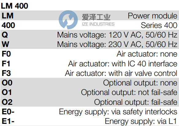 KROM SCHRODER電源模塊LM400WF3O0E1 愛澤工業(yè) ize-industries (2).png KROM SCHRODER電源模塊LM400WF3O0E1 愛澤工業(yè) ize-industries (2).png