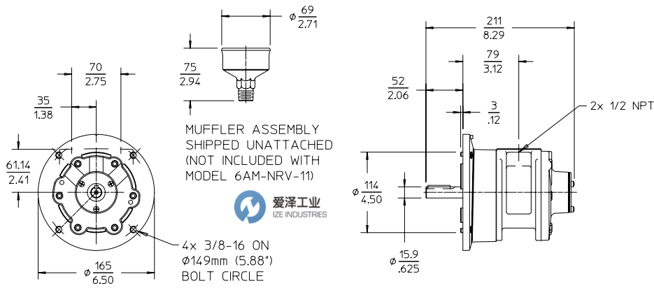 GAST馬達(dá)6AM-NRV-22A 愛澤工業(yè)izeindustries.png GAST馬達(dá)6AM-NRV-22A 愛澤工業(yè)izeindustries.png