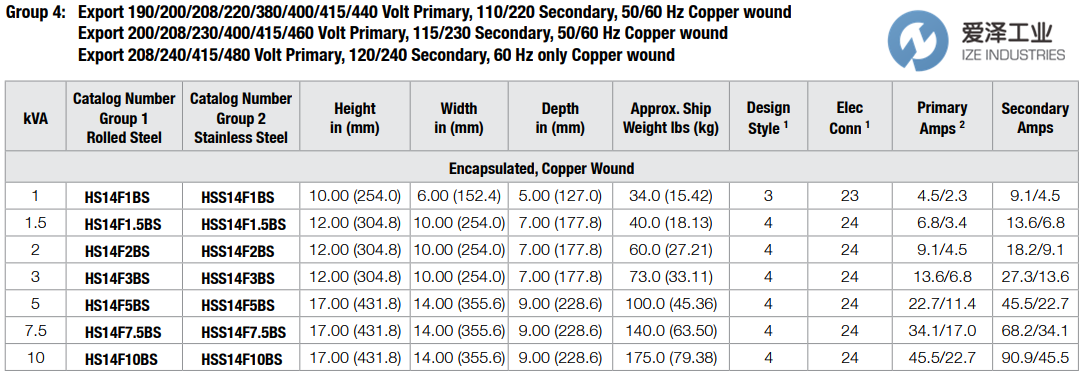 HEVI-DUTY變壓器HS14F1BS 愛澤工業(yè)izeindustries.png HEVI-DUTY變壓器HS14F1BS 愛澤工業(yè)izeindustries.png