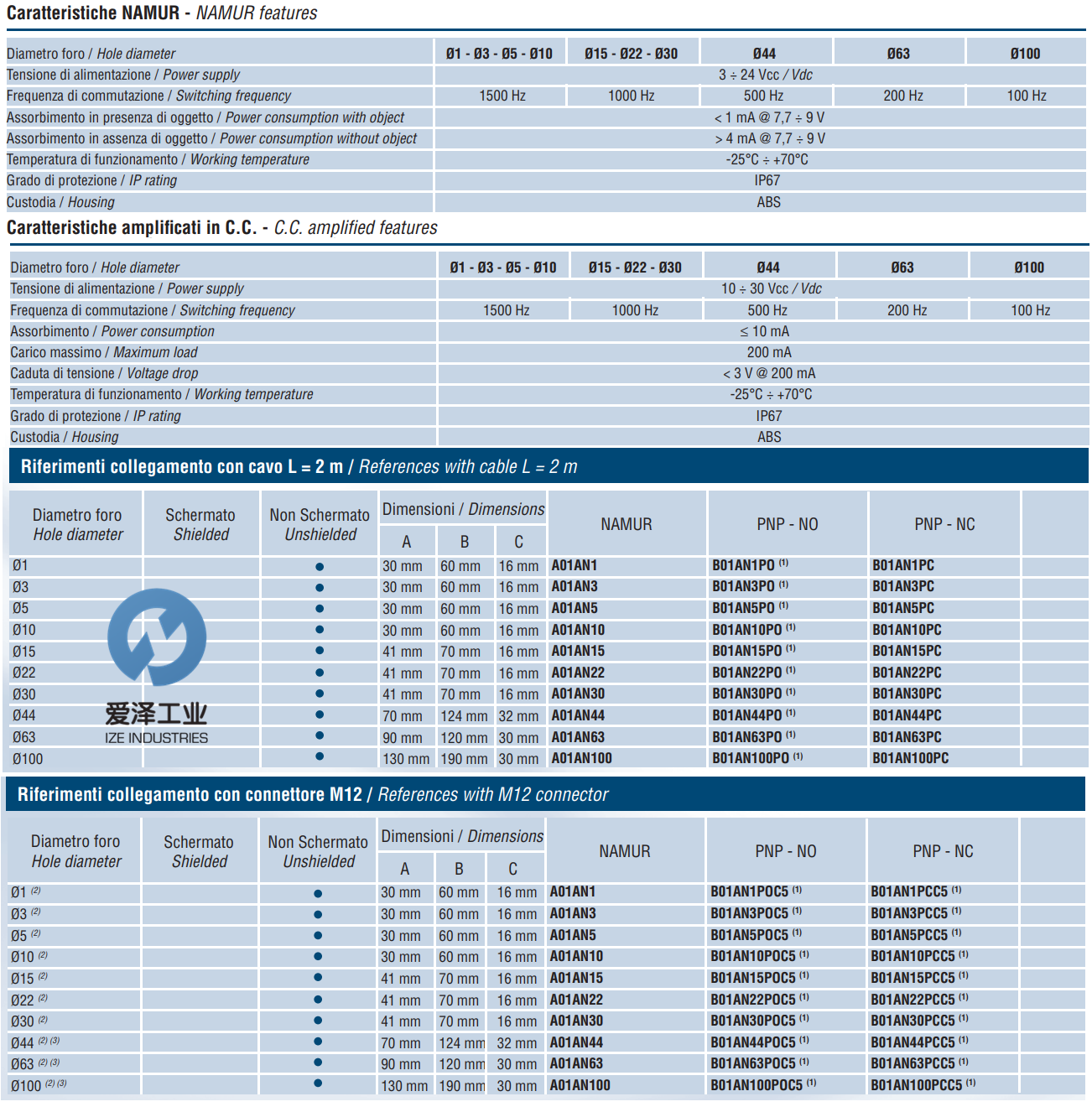 SELET傳感器B01AN系列愛澤工業(yè)izeindustries.png SELET傳感器B01AN系列愛澤工業(yè)izeindustries.png